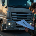 What Documents Do You Need for HGV Insurance have and driver holding paperwork